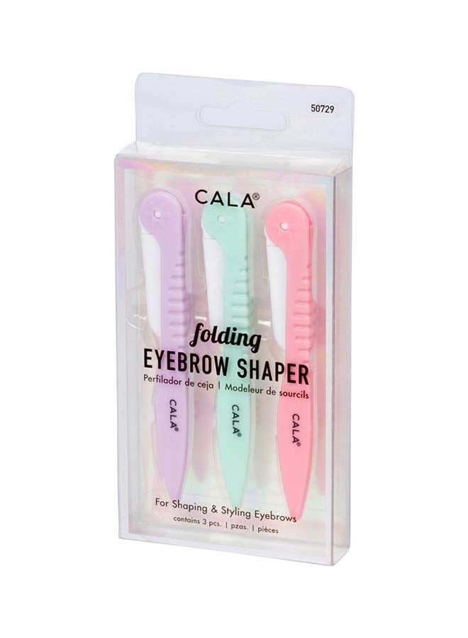 CALA Folding Eyebrow Shaper 3Pieces / Pk - Image 2
