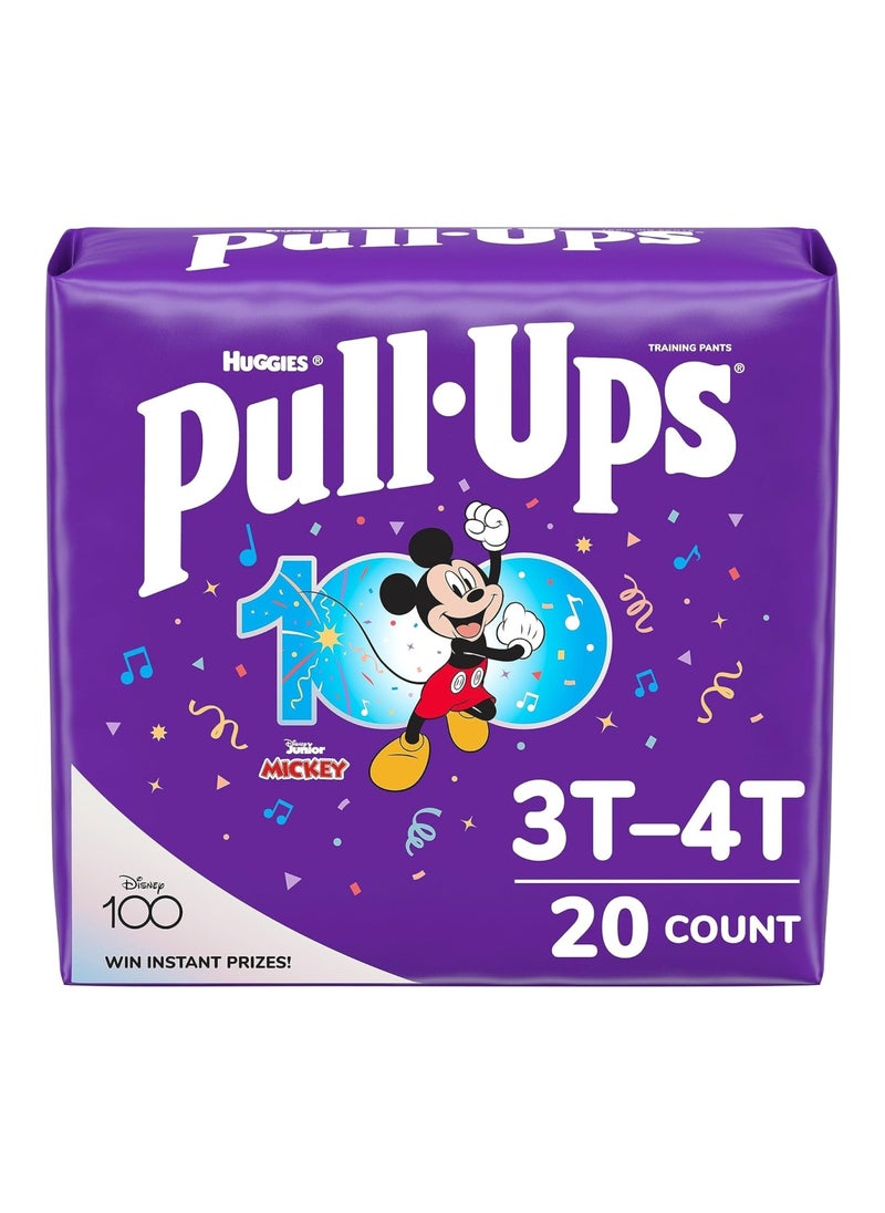 Pull-Ups Pack Of 20 Boys Potty Training Pants, 3T - 4T, 32 - 40 lbs  - Image 1