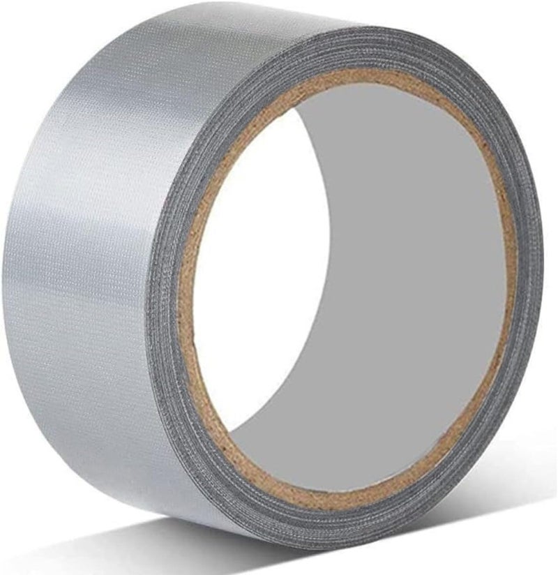 MARKQ 1 Roll Duct Tape, 2 Inches X 15 Yards Strong Adhesive Silver Tape For Packing, Kitchen Home, Office, Indoor & Outdoor Use - Image 1
