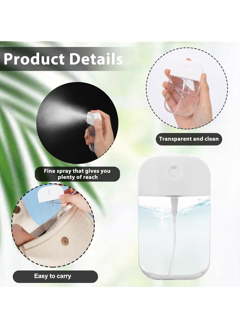 Oasisgalore Portable Spray Bottles, 6Pcs 45ml Travel Perfume Refillable Atomizer Bottle Moisturizing Sprayer Box for Travel,Colorful  - Image 4
