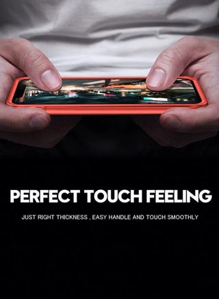 Apple iPhone 17 Pro Max 5G 2025 Luxury Premium Quality Liquid Silicone Case Cover (MCRPSN) - Orange - view 4