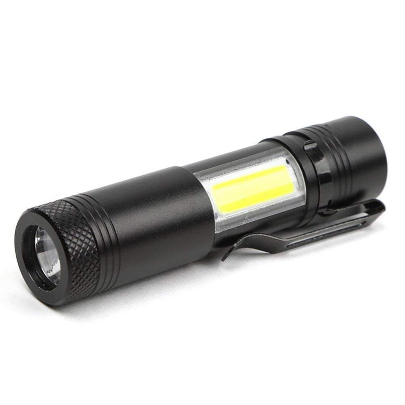 JELLEX Flashlights Handheld Flashlights 7W Mini LED Flashlights Tactical Flashlights Zoom able High Lumen Water Resistant 3 Light Modes for Camping Hiking - Image 1