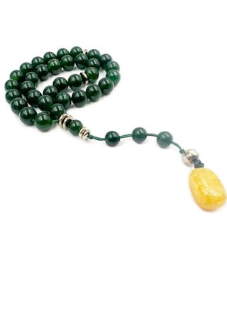 REBUY Stone Prayer 33 Beads Jade tasbih Natural Stone Misbaha Rosary Tasbeeh - pzsku/Z57D0BB8135D5DC6F9BEAZ/45/_/1703749768/c1072bd6-5854-4e81-a3f6-6b69193ac7bf