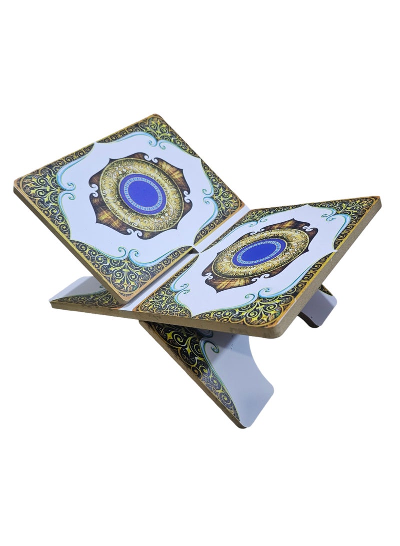 حامل مصحف من الخشب المزخرف بتصميم سهل الاستخدام، مقاس 20× 30 سم - Image 3