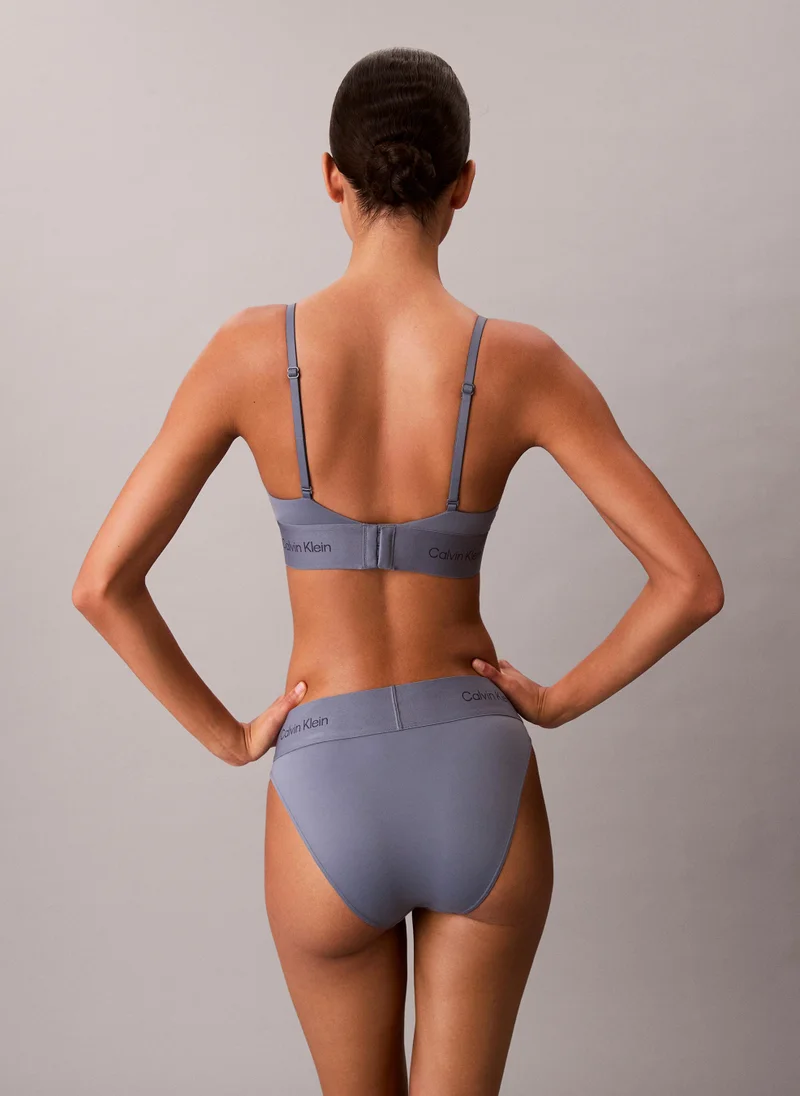 CALVIN KLEIN Logo High Waist Bikini