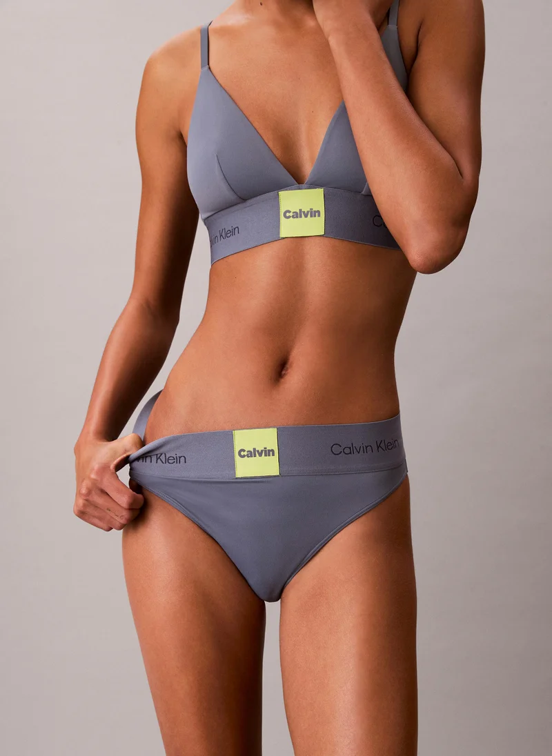 CALVIN KLEIN Logo High Waist Bikini