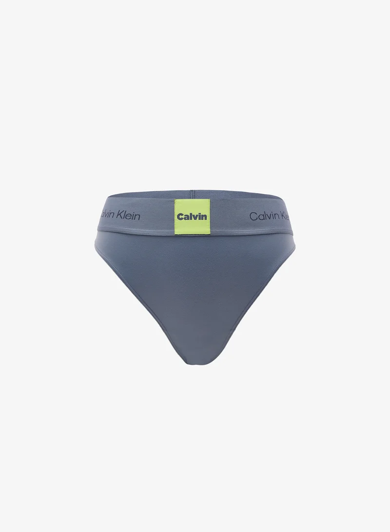 CALVIN KLEIN Logo High Waist Bikini
