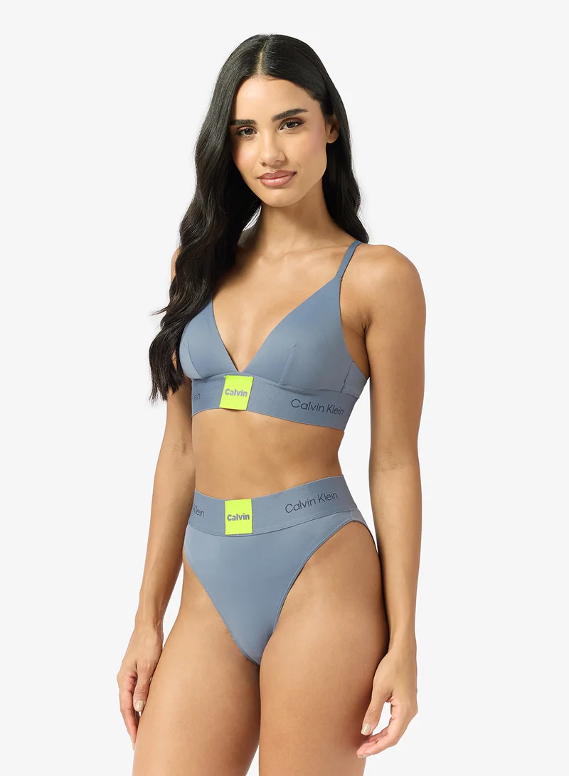 CALVIN KLEIN Logo High Waist Bikini