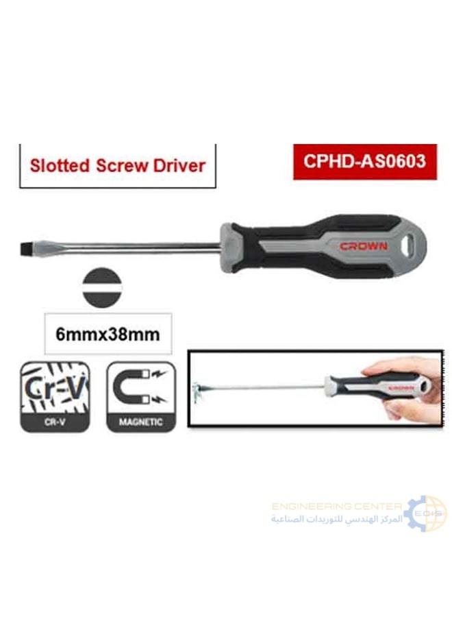 Crown Old carburetor screwdriver, usually 6x38 crown