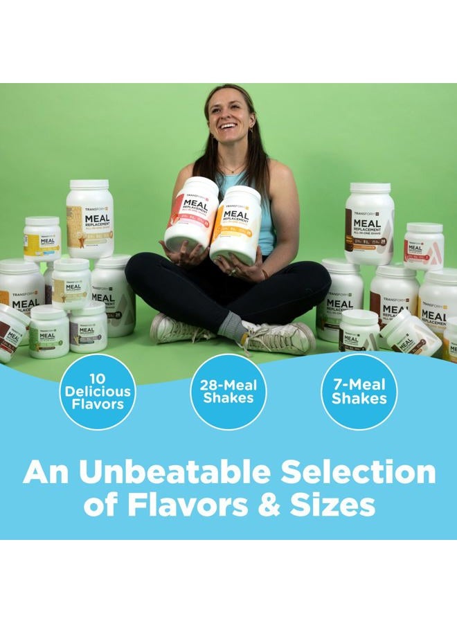 TransformHQ Meal Replacement Shake Powder 7 Servings (Strawberry & Cream) - Gluten Free, Non-GMO - Image 5