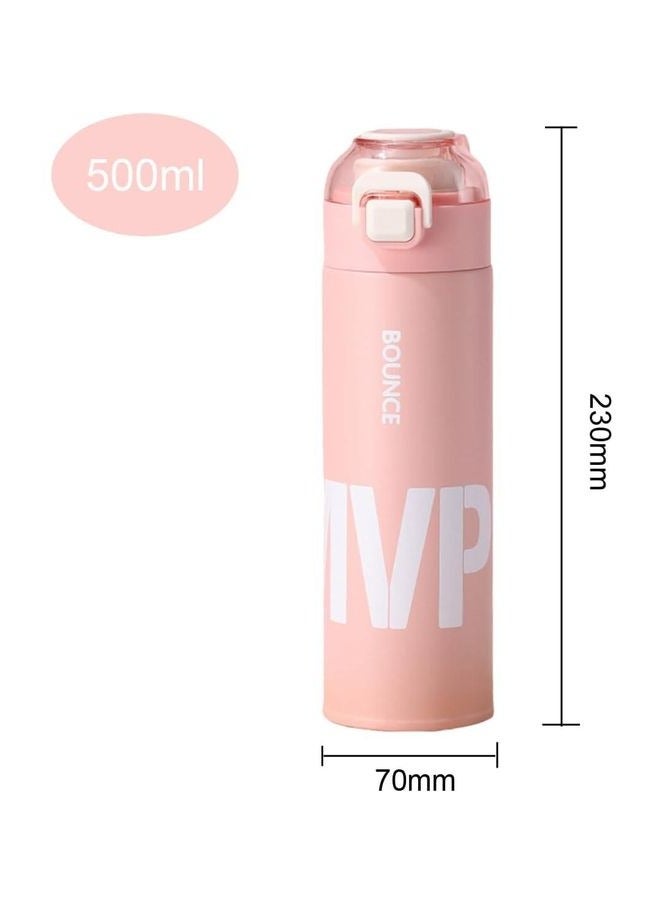 500ml Stainless Steel Vacuum Insulated Water Bottle with Tea Infuser - Image 2