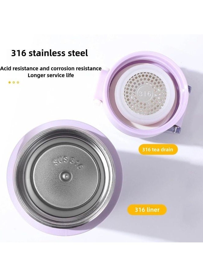 500ml Stainless Steel Vacuum Insulated Water Bottle with Tea Infuser - Image 4