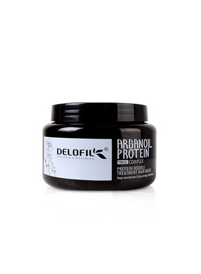DELOFIL Wet Protein Argan Oil Hair Mask – Repair & Nourishment - Image 1