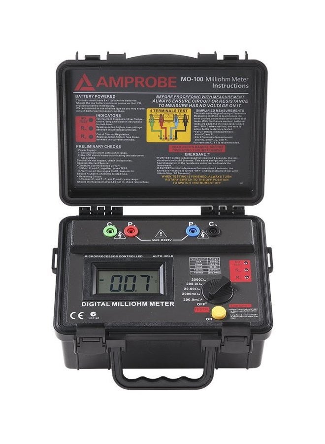 AMPROBE INSTRUMENTS - MO-100 - MILLIOHMMETER - Image 1