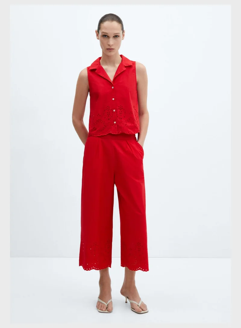 MANGO High Waist Pants
