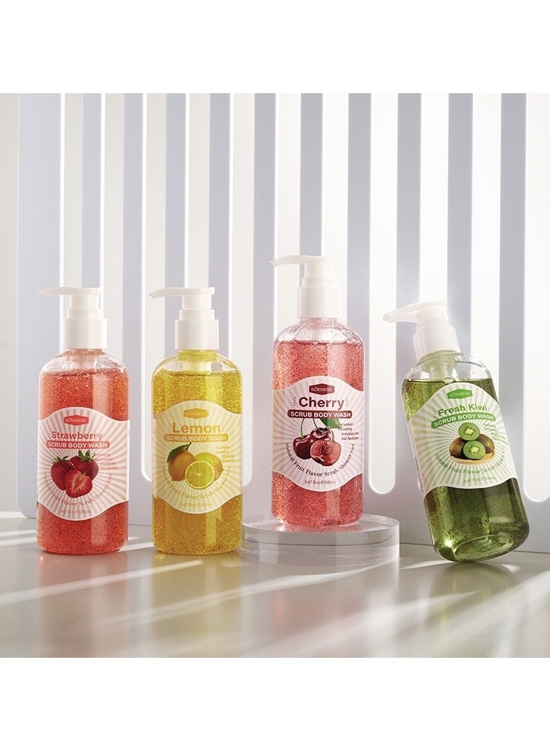 Kormesic غسول الجسم فرك الفراولة-280 مل تقشير - Image 3