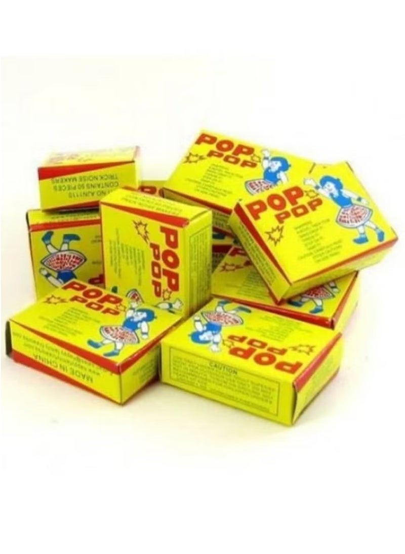 Pop Pop مجموعة بوب بوب للأطفال، 3 علب داخلية تحتوي على 150 قطعة للأطفال - Image 1