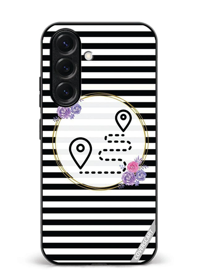 VR CREATIVE Protective Case Cover For Samsung Galaxy S25 Plus Location Design Multicolour