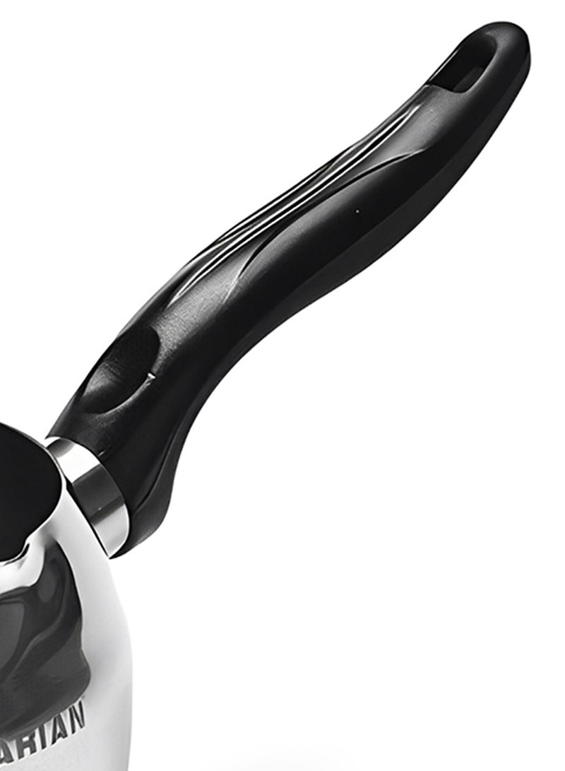 arian Arian Stainless Steel Circle Shape Milk Pot with Ergonomic Handle Durable, Heat-Resistant, and Compatible with All Stovetops - 800ML  - Image 2