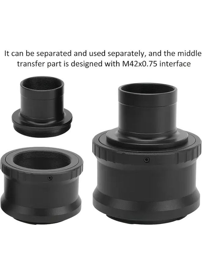1 25 Inch T Mount Adapter For Sony A Camera Heavy Duty Metal Telescope Photography - Image 4