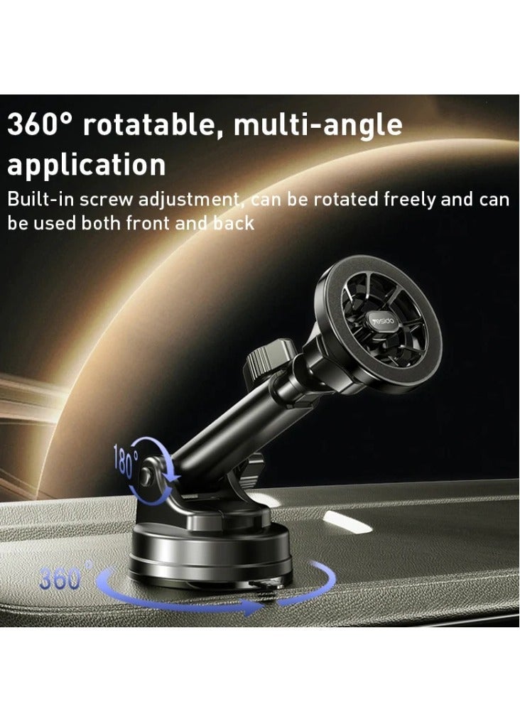 Yesido C158 2 In 1 Magnetic Ring Car Phone Holder - Image 3