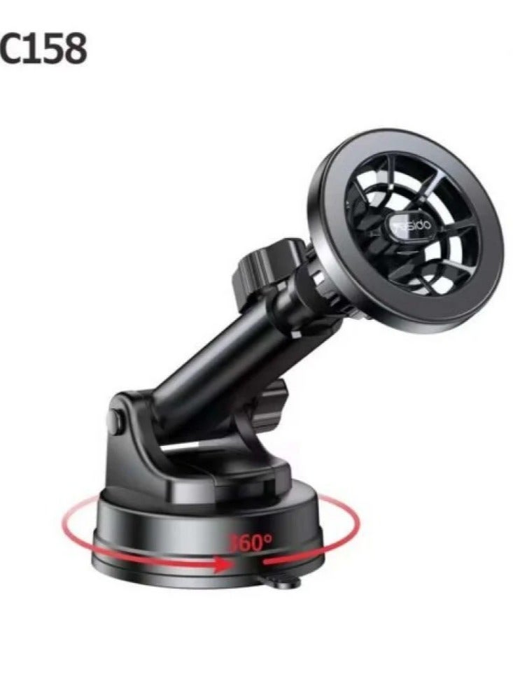 Yesido C158 2 In 1 Magnetic Ring Car Phone Holder - Image 2