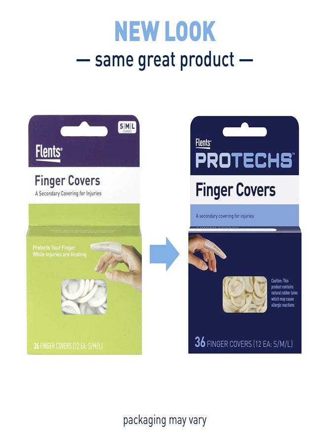 Flents First Aid Finger Cots, Protects Finger While Healing From Injury, 36 Count - Image 4