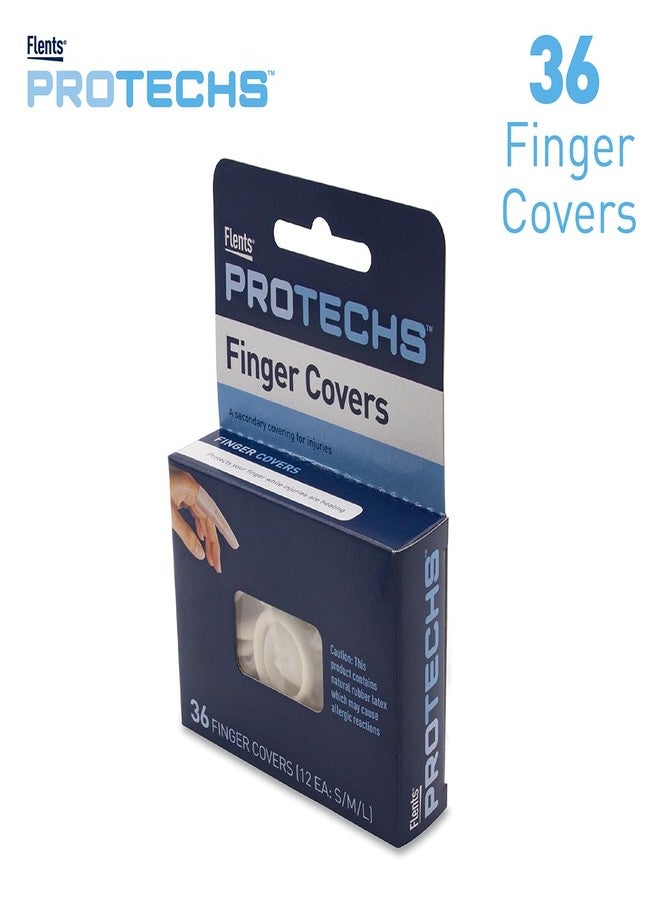Flents First Aid Finger Cots, Protects Finger While Healing From Injury, 36 Count - Image 2