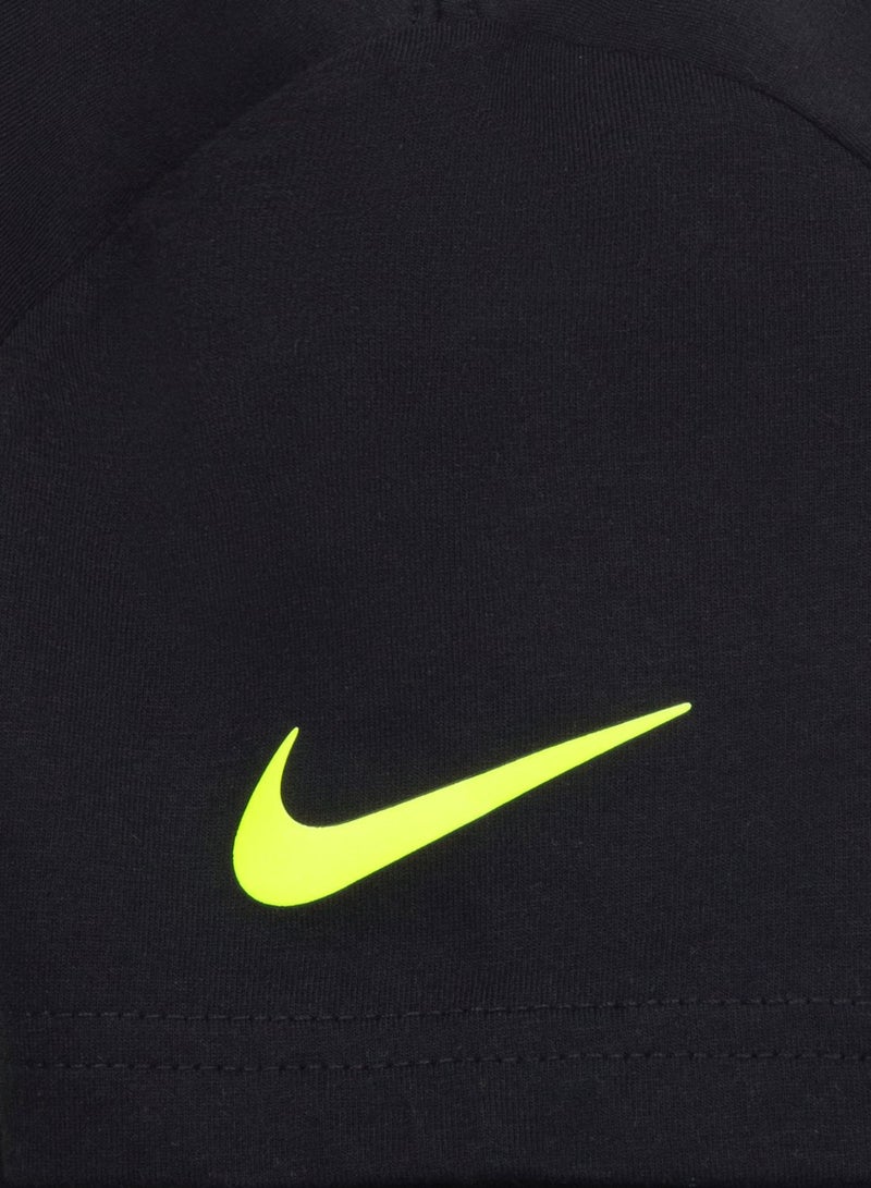 Nike - Kids Hexagon Colourblock T-Shirt - Image 1