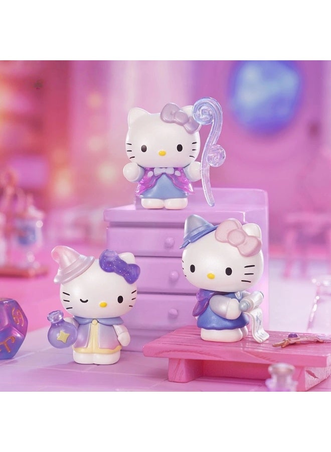 هالو كيتي سلسلة دراسة علم التنجيم مرحبا كيتي صندوق أعمى اكتشف 18 شخصيات سماوية ساحرة مصممة بدقة لجمع الفرح السحري - Image 3