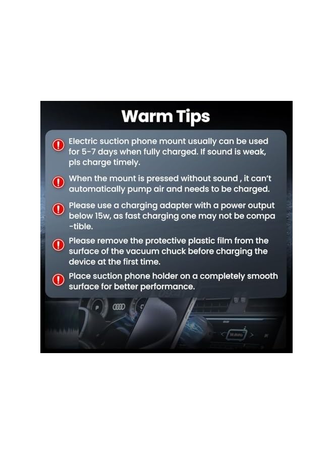 S-TOP Magnetic Phone Holder for Car & Desk | Hands-Free Phone Mount with Strong Grip | Universal Phone Stand for iPhone & Android - Image 5