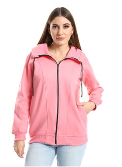 Women Hoodie With Front Zipper