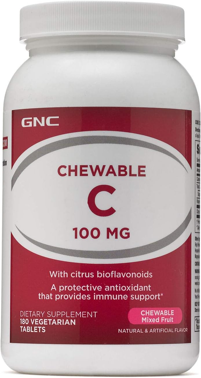 GNC GNC Chewable C 100 mg - Mixed Fruit Flavor - Image 1