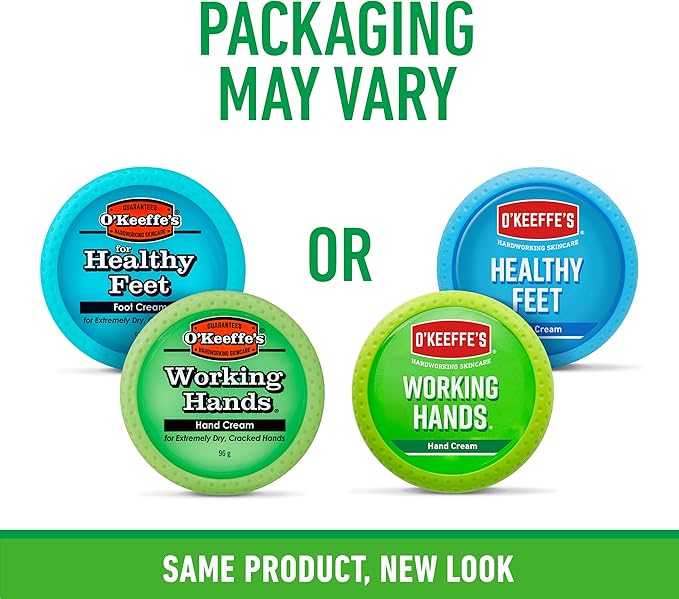 OKeeffes Working Hands 96g Healthy Feet 91g Twin Pack - Image 2