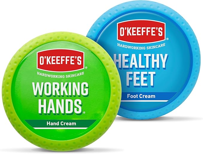 OKeeffes Working Hands 96g Healthy Feet 91g Twin Pack - Image 1