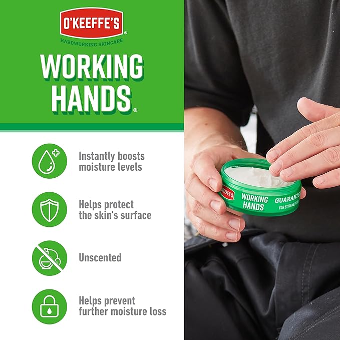 OKeeffes Working Hands 96g Healthy Feet 91g Twin Pack - Image 4