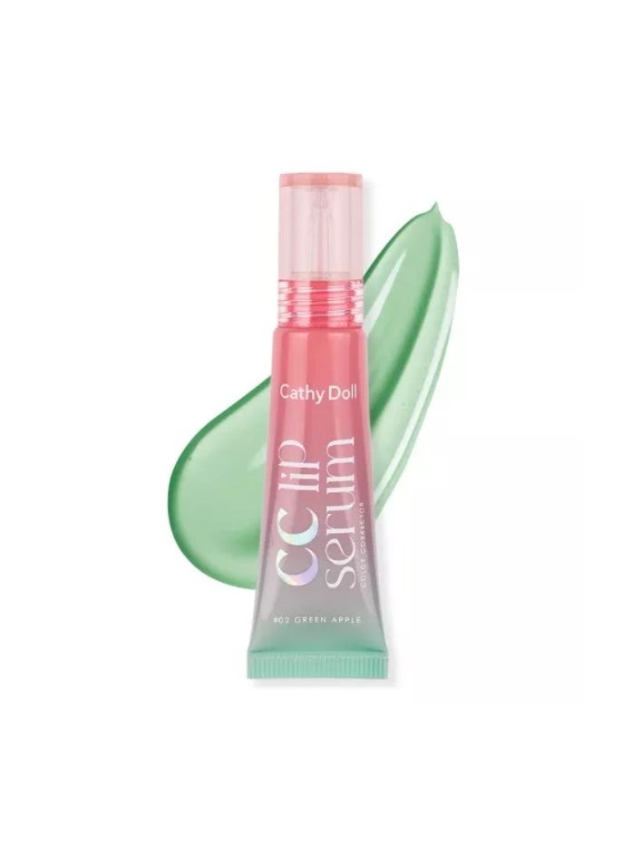 Cathy Doll Cathy Doll CC Lip Serum Color Corrector 02 ,GREEN APPLE  - Image 1