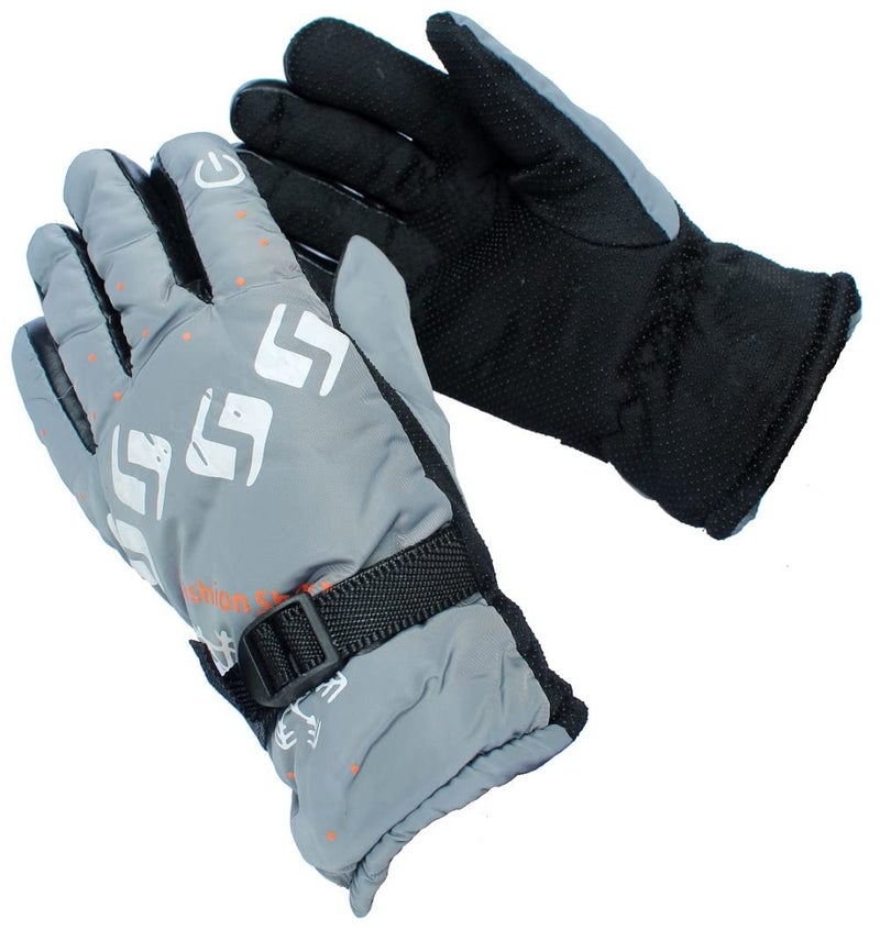 Alexvyan M Brown Warm Winter Riding Snow Proof Gloves Protective Gloves for Men, Boys, Male Universal Size Hand Beauty - Image 5