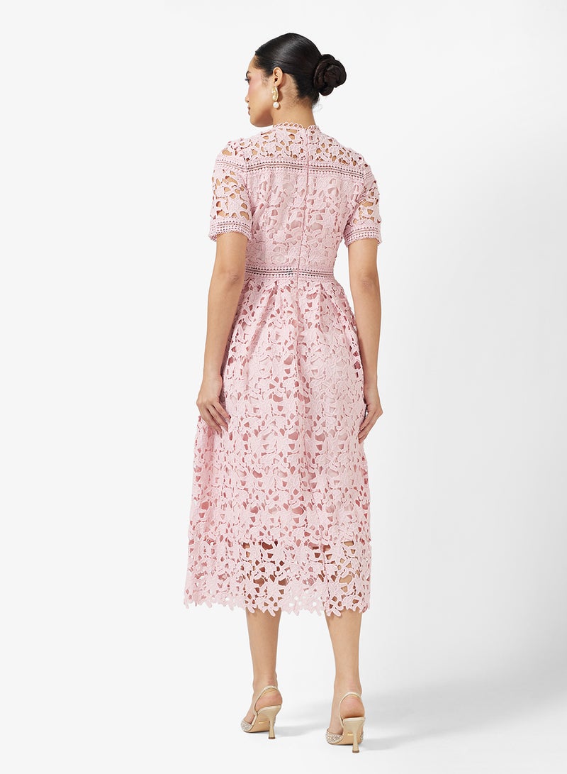 Khizana Lace A-line Dress - Image 2