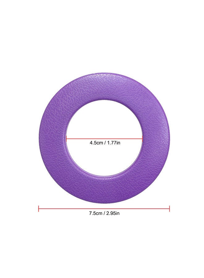 NIBEMINENT 10-Piece Rings Curtains Draperies Purple 21.60x7.11x16.26centimeter - Image 3