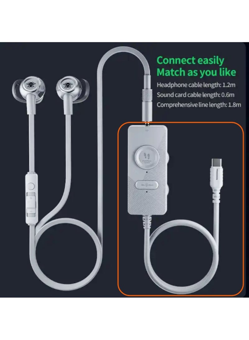 Plextone Plextone G521 Charging and Audio Cable, 27W Type-C to AUX Port, Screw Only  - Image 2
