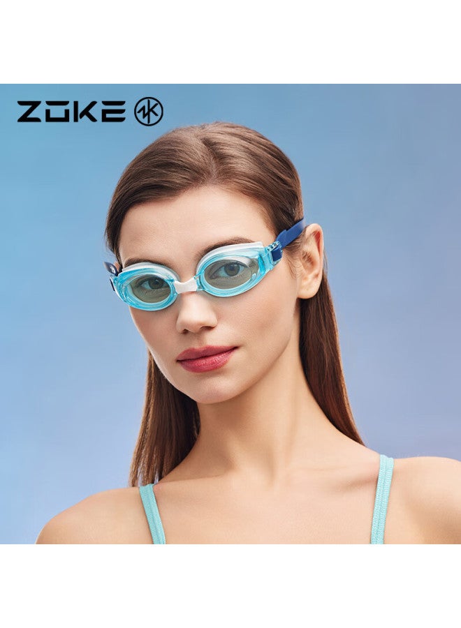 Zoke Adult Plain Swimming Goggles Professional Swimming Training High Definition Waterproof Anti-Fog Men And Women Swim Goggles 621501106-8 - Image 5