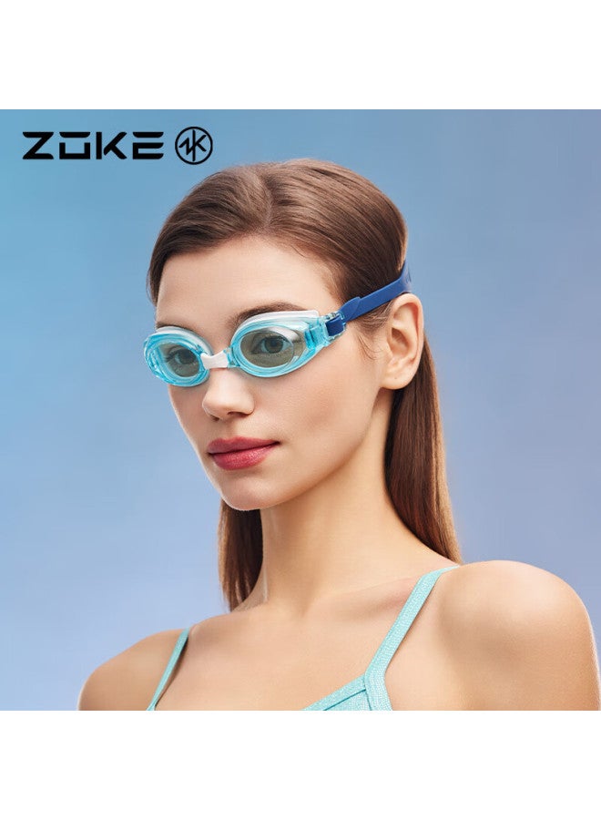 Zoke Adult Plain Swimming Goggles Professional Swimming Training High Definition Waterproof Anti-Fog Men And Women Swim Goggles 621501106-8 - Image 4