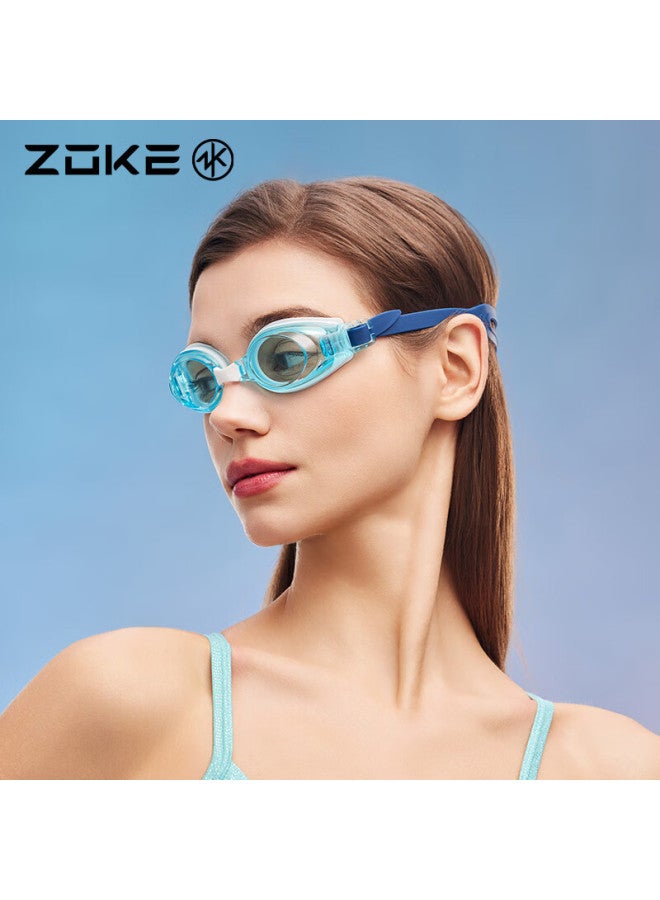 Zoke Adult Plain Swimming Goggles Professional Swimming Training High Definition Waterproof Anti-Fog Men And Women Swim Goggles 621501106-8 - Image 3
