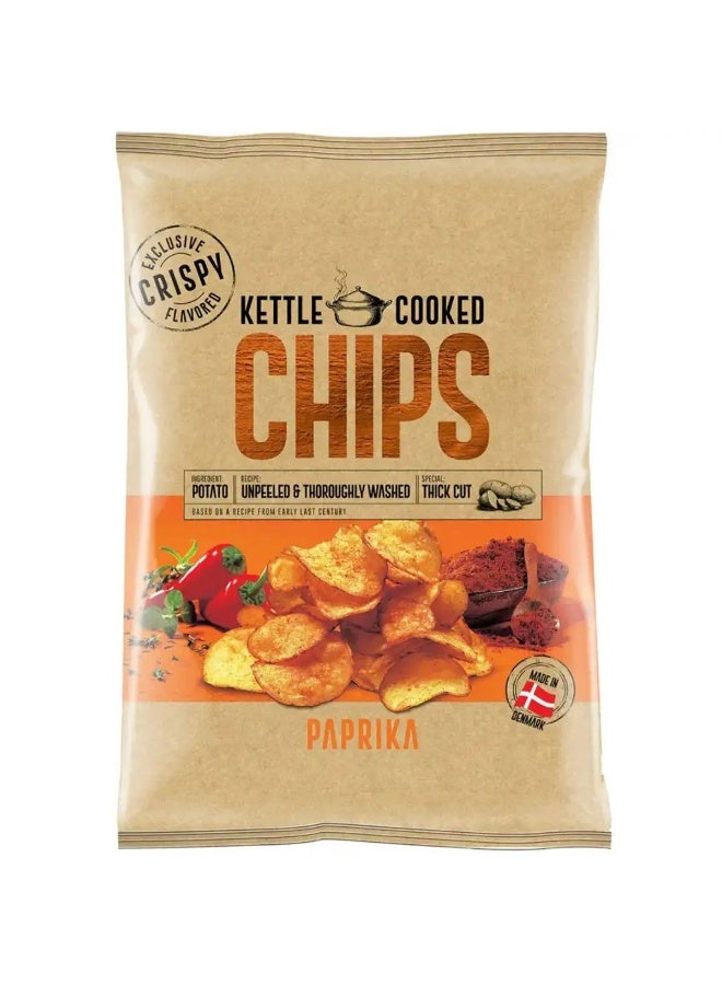OK Kettle Cooked Chips Snacks Crispy Paprika 150 g
