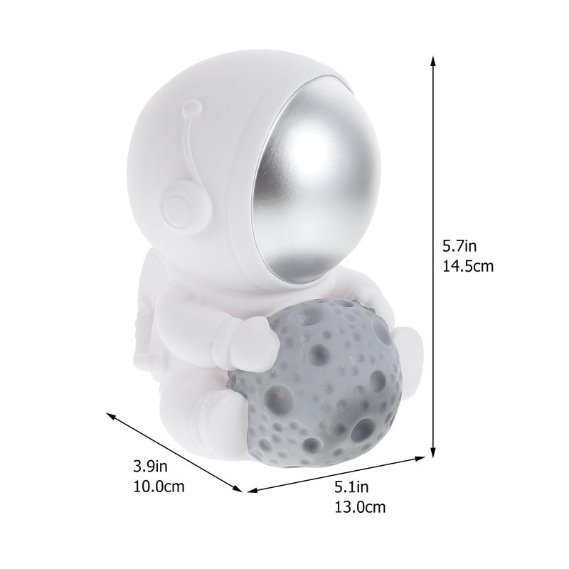 Astronaut Piggy Bank Creative Coin Container Money Saving Bank Educational Gift Blue - Image 3