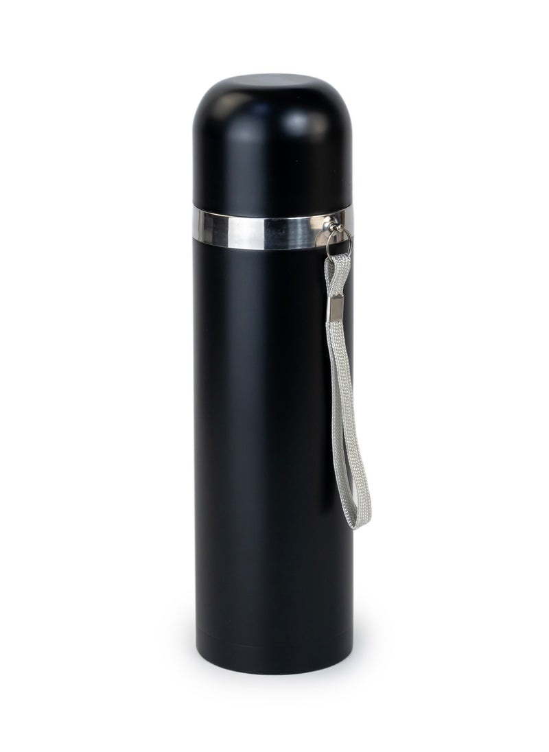 Thermos Flask 500ml - Insulated Vacuum Flask  Black - pzsku/Z57D2DA48C0C7FC025E1EZ/45/_/1689854567/aaa01f77-64fd-4275-9f63-cd7a1cfb0ae6