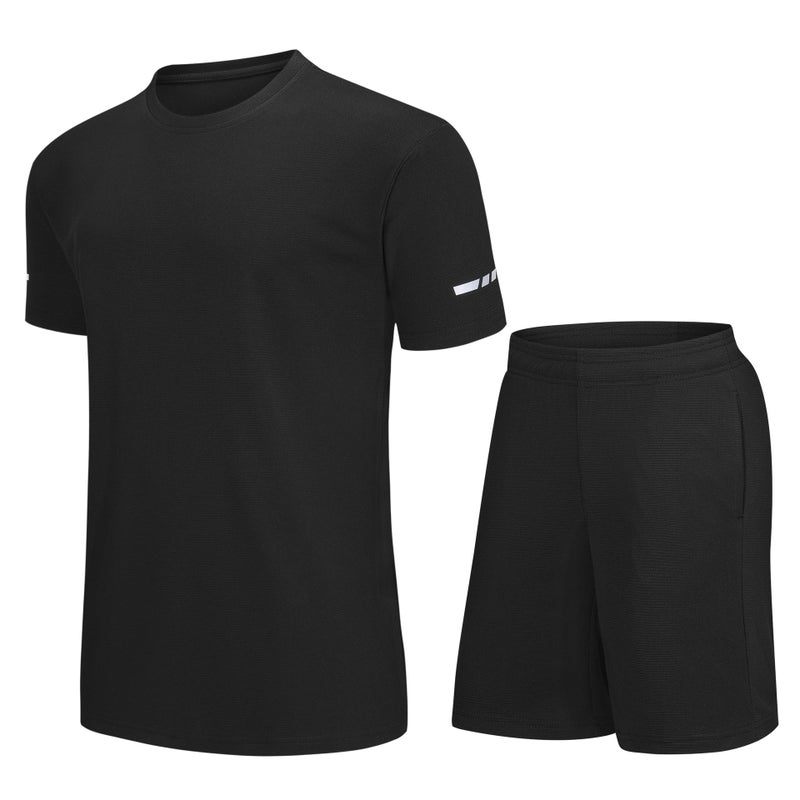 European Size Quick-Drying Short-Sleeved Shorts Casual Sports Suit Competition Activity Clothing Kidsren'S Men'S And Women'S Family Summer - Image 1