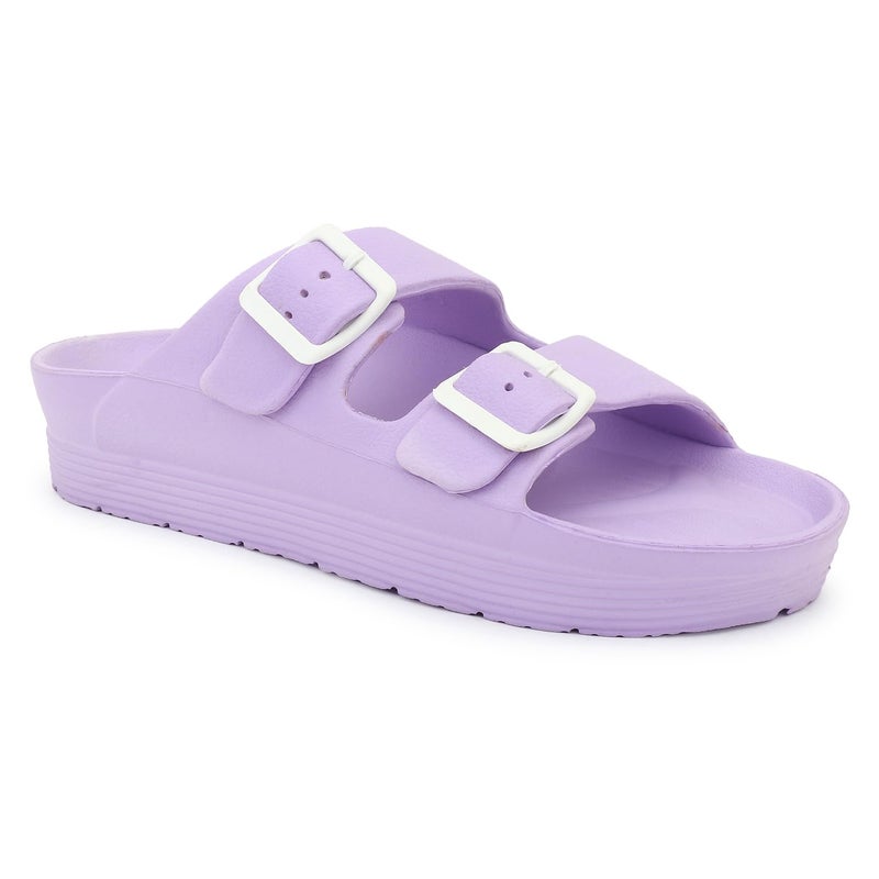Hygear Women Moulded slipper-HG-WE-1008-Light purple-5 - Image 5