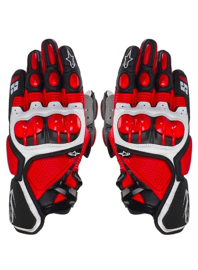 NIBEMINENT Pair Of Motorcycle Racing Full Finger Gloves L - Image 1